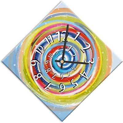 MARELI - Orologio parete laminata opaca 42x42 - Reloj de pared MARELI - Orologio parete laminata opaca 42x42 - Reloj de pared