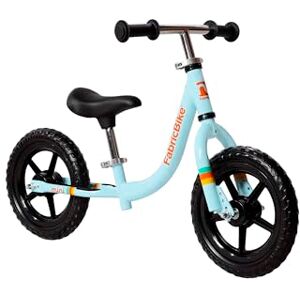 FabricBike Mini 2" Bicicleta sin Pedales para niños, 8 Meses 3 años. Bici Ultraligera de Aprendizaje con Manillar y Sillín Ajustables. (Mini Sunrise Blue) FabricBike Mini 2" Bicicleta sin Pedales para niños, 8 Meses 3 años. Bici Ultraligera de Aprendizaje con Manillar y Sillín Ajustables. (Mini Sunrise Blue)