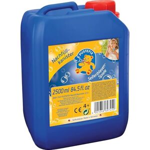 Pustefix Bidón de Recarga I 2,5 l de líquido para Burbujas I Burbujas de Colores I Burbujas para Bodas, cumpleaños Infantiles, Festivales de Verano Pustefix Bidón de Recarga I 2,5 l de líquido para Burbujas I Burbujas de Colores I Burbujas para Bodas, cumpleaños Infantiles, Festivales de Verano
