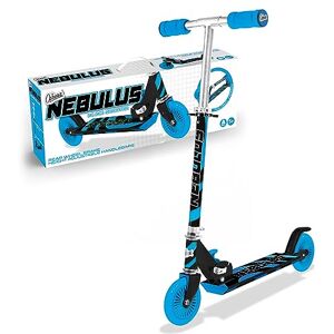 Ozbozz NEBULUS Scooter Negro y Azul Acabado Cromado Ozbozz NEBULUS Scooter Negro y Azul Acabado Cromado