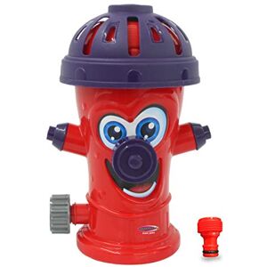 Jamara MC Fizz Aspersor de Agua Hydrant Happy, rociador de Agua Que Gira y rocía Agua, instalación rápida, conexión al Sistema de Manguera estándar, aporta diversión y enfriamiento Jamara MC Fizz Aspersor de Agua Hydrant Happy, rociador de Agua Que Gira y rocía Agua, instalación rápida, conexión al Sistema de Manguera estándar, aporta diversión y enfriamiento