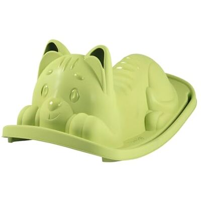 Smoby Life Balancín Gato Verde Asiento Ergonómico, Orejas para Agarre, Anti-UV, Plástico Reciclado – Juego infantil aire libre,+ 18 Meses () Smoby Life Balancín Gato Verde Asiento Ergonómico, Orejas para Agarre, Anti-UV, Plástico Reciclado – Juego infantil aire libre,+ 18 Meses ()