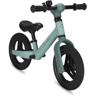 lionelo Toni Bicicleta Sin Pedales para Niños de 18 Meses a 30 kg, Ruedas de Goma PU de 25 cm, Reposapiés Cesta Sillín y Manillar Ajustables, Empuñadura Antideslizante, Peso Ligero 2,3 kg, Timbre lionelo Toni Bicicleta Sin Pedales para Niños de 18 Meses a 30 kg, Ruedas de Goma PU de 25 cm, Reposapiés Cesta Sillín y Manillar Ajustables, Empuñadura Antideslizante, Peso Ligero 2,3 kg, Timbre