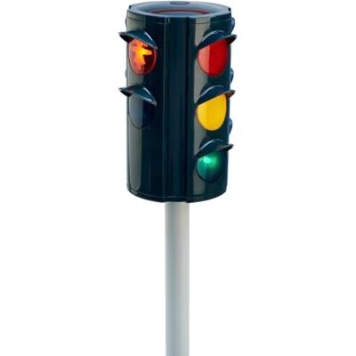 BIG Verkehrsampel AMPELMANN (71 cm) – Gran Juguete semáforo para niños a Partir de 3 años con luz y icónico semáforo, Colgante para niños con 4 Lados jugables para Interior y Exterior BIG Verkehrsampel AMPELMANN (71 cm) – Gran Juguete semáforo para niños a Partir de 3 años con luz y icónico semáforo, Colgante para niños con 4 Lados jugables para Interior y Exterior
