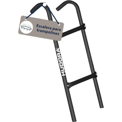 Hudora Escalera para trampolín Escalera Ajustable con 2-3 peldaños Escalera de Seguridad Resistente de Acero para Trampolines Exteriores Escalera para diversas Alturas de trampolín Hudora Escalera para trampolín Escalera Ajustable con 2-3 peldaños Escalera de Seguridad Resistente de Acero para Trampolines Exteriores Escalera para diversas Alturas de trampolín