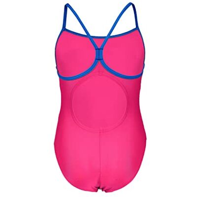 ARENA Logo Kids Girl One Piece One Piece, Niños, Freak Rose/Royal, 2-3 ARENA Logo Kids Girl One Piece One Piece, Niños, Freak Rose/Royal, 2-3