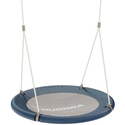 Hudora Columpio Nido Lounge Midnight Nido de Columpio Ajustable en Altura con diámetro de 90cm para hasta 150kg Columpio Colgante con Asiento Cerrado Hudora Columpio Nido Lounge Midnight Nido de Columpio Ajustable en Altura con diámetro de 90cm para hasta 150kg Columpio Colgante con Asiento Cerrado