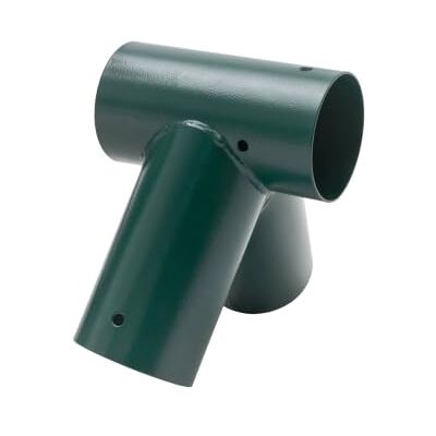 Relaxdays Conector para Columpio en ángulo de 90°, para Postes Redondos de 100 mm, Acero Pintado, Verde Relaxdays Conector para Columpio en ángulo de 90°, para Postes Redondos de 100 mm, Acero Pintado, Verde