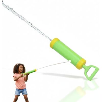 alldoro 60110 Water Shooter Pistola de Agua, Alcance del Chorro de Agua hasta 12 Metros, para niños a Partir de 3 años, 30 cm, Multicolor alldoro 60110 Water Shooter Pistola de Agua, Alcance del Chorro de Agua hasta 12 Metros, para niños a Partir de 3 años, 30 cm, Multicolor