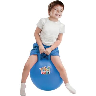 LUDI Pelota SALTARINA 45CM Azul LUDI Pelota SALTARINA 45CM Azul