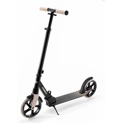 Kinderkraft Freely hasta 100 kg, Patinete, Patinete Plegable, para Niños a Partir de 5 años y Adultos, Ruedas Grandes de PU de 20 cm, Altura del Manillar Ajustable de 82 cm a 105 cm, Beige Kinderkraft Freely hasta 100 kg, Patinete, Patinete Plegable, para Niños a Partir de 5 años y Adultos, Ruedas Grandes de PU de 20 cm, Altura del Manillar Ajustable de 82 cm a 105 cm, Beige