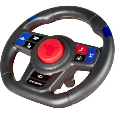 BIG Bobby Car SOS Sound Volante Volante multifunción con luz + Sirena, luz Azul, Radio, teléfono de Coche, Faro LED, Apto para Bobby Car + Tractor a Partir de 2010, a Partir de 12 Meses BIG Bobby Car SOS Sound Volante Volante multifunción con luz + Sirena, luz Azul, Radio, teléfono de Coche, Faro LED, Apto para Bobby Car + Tractor a Partir de 2010, a Partir de 12 Meses