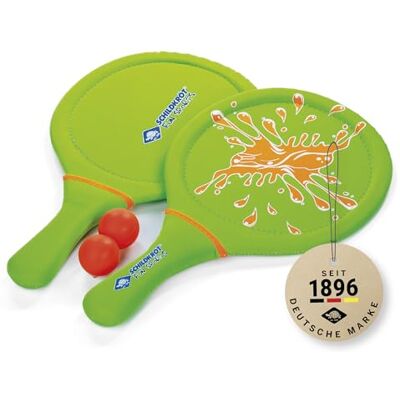 Schildkröt Set de Raquetas y Pelotas Juego Divertido para Playa o Jardín Incluye 2 Raquetas y 2 Pelotas Diseño Multicolor Schildkröt Set de Raquetas y Pelotas Juego Divertido para Playa o Jardín Incluye 2 Raquetas y 2 Pelotas Diseño Multicolor