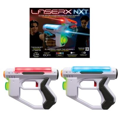 Bizak Laser X Micro Blaster Batalla Láser Pack 2 +6 Años () Bizak Laser X Micro Blaster Batalla Láser Pack 2 +6 Años ()