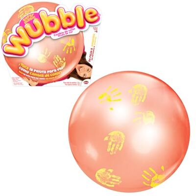 Bizak Super Magic Wubble Color Rojo, Pelota Gigante con Efecto Cambio de Color al tocarla, hasta 75 cm, Flexible y Ligera, no Necesita Bomba de inflado, para niños Desde 6 años () Bizak Super Magic Wubble Color Rojo, Pelota Gigante con Efecto Cambio de Color al tocarla, hasta 75 cm, Flexible y Ligera, no Necesita Bomba de inflado, para niños Desde 6 años ()