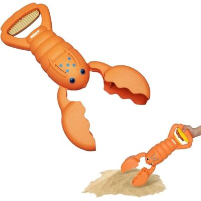 alldoro Sand Snapper Ecofriendly Diseño de cangrejo draga con una mano hecho de plástico, paja de trigo – 34 cm Naranja alldoro Sand Snapper Ecofriendly Diseño de cangrejo draga con una mano hecho de plástico, paja de trigo – 34 cm Naranja