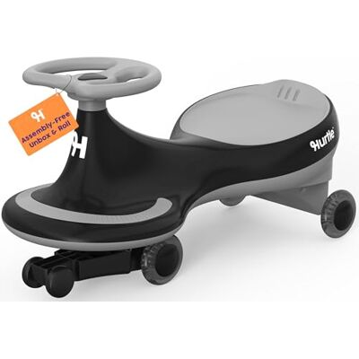 Hurtle Coche correpasillos Tipo Wiggle Coaster Car, Montable para niños sin Pedales ni batería con Giro y Movimiento, Uso en Interior y Exterior, 2 Años en adelante Hurtle Coche correpasillos Tipo Wiggle Coaster Car, Montable para niños sin Pedales ni batería con Giro y Movimiento, Uso en Interior y Exterior, 2 Años en adelante