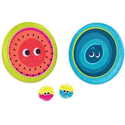 B. toys Palas Poppin Juego de Pelota de pádel Juego de trampolín Manual 2 Discos saltarines y 2 Pelotas Juegos Deportivos para niños 3 años + B. toys Palas Poppin Juego de Pelota de pádel Juego de trampolín Manual 2 Discos saltarines y 2 Pelotas Juegos Deportivos para niños 3 años +