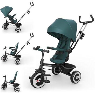Kinderkraft Aston 2 Pro Triciclo Evolutivo, Bicicleta Sin Pedales, Bicicleta Bebe, para Niños, Cinturón, con Accesorios, Portavasos, Cesta, 9 Meses a 25 kg, Rosa Kinderkraft Aston 2 Pro Triciclo Evolutivo, Bicicleta Sin Pedales, Bicicleta Bebe, para Niños, Cinturón, con Accesorios, Portavasos, Cesta, 9 Meses a 25 kg, Rosa