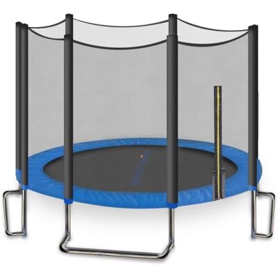 SereneLife trampolin Exterior, Cama Elastica, con Red de Seguridad, Estable, Revestimiento antioxidante SereneLife trampolin Exterior, Cama Elastica, con Red de Seguridad, Estable, Revestimiento antioxidante