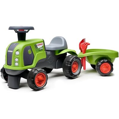 Falk – Portatractor Claas – Verde – Ruedas silenciosas – Volante direccional con bocina – Remolque con accesorios – 90% de plástico reciclado – 100% fabricado en Francia – a partir de 12 meses – Falk – Portatractor Claas – Verde – Ruedas silenciosas – Volante direccional con bocina – Remolque con accesorios – 90% de plástico reciclado – 100% fabricado en Francia – a partir de 12 meses –