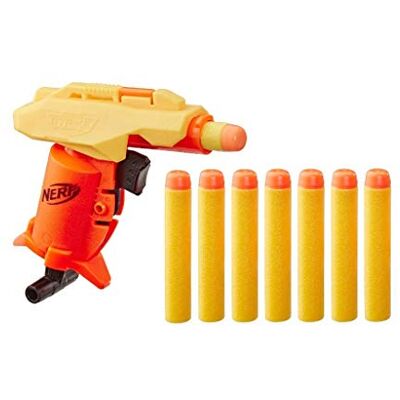 Nerf Alpha Strike Stinger SD-1 Pistola de Juguete Incluye 8 Dardos Oficiales de Elite, para niños, Adolescentes y Adultos Nerf Alpha Strike Stinger SD-1 Pistola de Juguete Incluye 8 Dardos Oficiales de Elite, para niños, Adolescentes y Adultos