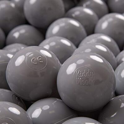 KIDDYMOON - 700 Ø 7CM Colored Soft Balls for Pool - Bolas de plástico para piscina KIDDYMOON - 700 Ø 7CM Colored Soft Balls for Pool - Bolas de plástico para piscina