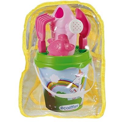 Ecoiffier -Mochila de Playa con Cubo Unicornio- Cubo Estilo Fantasia con Accesorios, A Partir de 18 meses (7000230687) Ecoiffier -Mochila de Playa con Cubo Unicornio- Cubo Estilo Fantasia con Accesorios, A Partir de 18 meses (7000230687)
