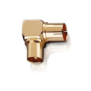 OEHLBACH 20405011 Conector coaxial, dorado OEHLBACH 20405011 Conector coaxial, dorado
