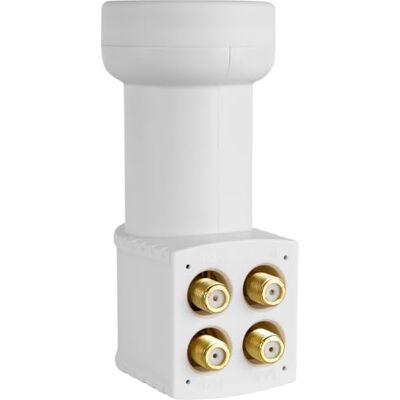 Megasat HD-Profi Quattro LNB – para multiswitch – Blanco Megasat HD-Profi Quattro LNB – para multiswitch – Blanco