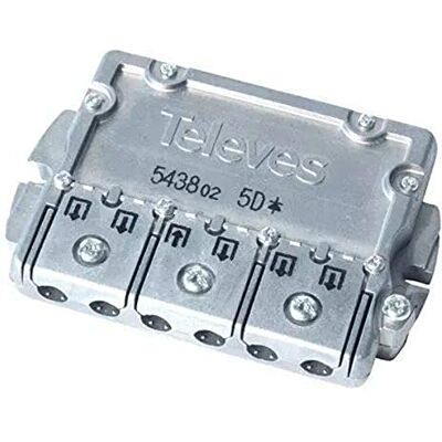 Televes REPART. 5...2400MHz "EasyF" 5D 10/9,5dB Televes REPART. 5...2400MHz "EasyF" 5D 10/9,5dB