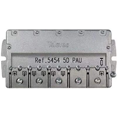 Televes PAU REP. 5...2400MHz "EasyF" 5D 11/13dB Televes PAU REP. 5...2400MHz "EasyF" 5D 11/13dB
