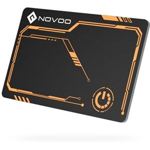 NOVOO Air Tag Card Wallet Tracker, 1.6 mm Tarjeta Inteligente Delgada, 6 Años Batería, IP68, Compatible con Apple Dónde Está(solo iOS), Localizador Bluetooth para Carteras/Maletas/Pasaportes,Arancione NOVOO Air Tag Card Wallet Tracker, 1.6 mm Tarjeta Inteligente Delgada, 6 Años Batería, IP68, Compatible con Apple Dónde Está(solo iOS), Localizador Bluetooth para Carteras/Maletas/Pasaportes,Arancione
