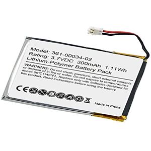 YUNIQUE GREEN-CLEAN-POWER YUNIQUE Espana Batería 3.7V 300mAh1.11Wh 361-00034-02 Compatible con Garmin Fenix 3 / Fenix 3 HR Reemplazo Smartwatch Batería 300mAh Reemplazo del Reloj YUNIQUE GREEN-CLEAN-POWER YUNIQUE Espana Batería 3.7V 300mAh1.11Wh 361-00034-02 Compatible con Garmin Fenix 3 / Fenix 3 HR Reemplazo Smartwatch Batería 300mAh Reemplazo del Reloj