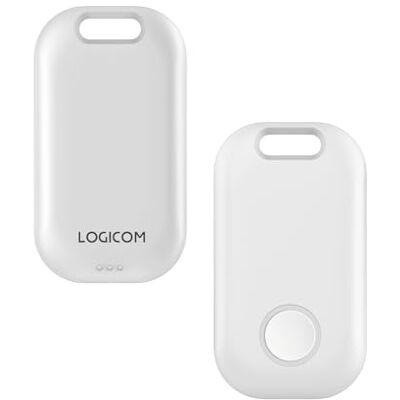 LOGICOM LogiTrack Accesorio de localización Compatible con iOS y Apple Find My (230 mAh) LOGICOM LogiTrack Accesorio de localización Compatible con iOS y Apple Find My (230 mAh)
