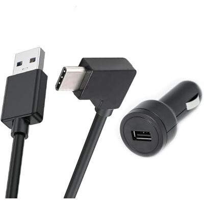 TomTom Cargador para Coche, Cable USB-A a USB-C para GPS de 5", 6" y 7", Compatible con Todos los Dispositivos GPS equipados con Puerto USB-C (verifique Que su Dispositivo esté Incluido en la Lista) TomTom Cargador para Coche, Cable USB-A a USB-C para GPS de 5", 6" y 7", Compatible con Todos los Dispositivos GPS equipados con Puerto USB-C (verifique Que su Dispositivo esté Incluido en la Lista)