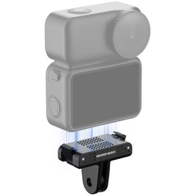 NEEWER Basics Magnetic Quick Release Mount Adapter Adaptador Compatible con dji Osmo Nano,Soporte Base Fuerte Magnética Doble Dirección para Cámara Acción Accesorios,para Grabación Video Vlogs, AC057 NEEWER Basics Magnetic Quick Release Mount Adapter Adaptador Compatible con dji Osmo Nano,Soporte Base Fuerte Magnética Doble Dirección para Cámara Acción Accesorios,para Grabación Video Vlogs, AC057