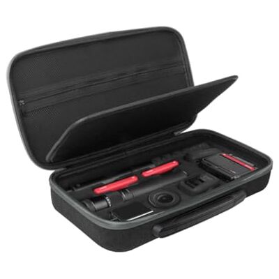 YIXANNX Estuche de Transporte para cámara, 2 baterías, Palanca para Selfie, Hebilla de fijación, Cabezal Carga, Caja Protectora, Bolsa Almacenamiento YIXANNX Estuche de Transporte para cámara, 2 baterías, Palanca para Selfie, Hebilla de fijación, Cabezal Carga, Caja Protectora, Bolsa Almacenamiento