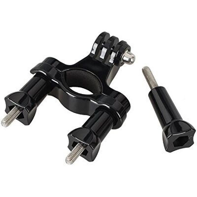 vhbw Soporte de Bicicleta para Montaje en el Manillar Compatible con GoPro Hero 4, 4 Black, (2018), (4) Session, 2018 cámaras de acción, cámaras vhbw Soporte de Bicicleta para Montaje en el Manillar Compatible con GoPro Hero 4, 4 Black, (2018), (4) Session, 2018 cámaras de acción, cámaras