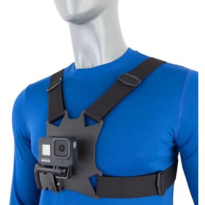 STUNTMAN Chest Mount with J Hook Montura de Pecho con J Hook para GoPro y Otras cámaras de acción STUNTMAN Chest Mount with J Hook Montura de Pecho con J Hook para GoPro y Otras cámaras de acción