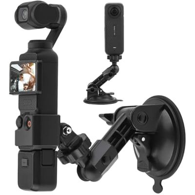 BRDRC Soporte de 3 ventosas, Kit de Soporte para Parabrisas con Adaptador de expansión para GoPro MAX Mini Hero 12 11 10 9 8 7 6 5 Bolsillos 3 2 Insta 360 X5 X4 X3 X2 Go 3 Action 3 4 Accesorios BRDRC Soporte de 3 ventosas, Kit de Soporte para Parabrisas con Adaptador de expansión para GoPro MAX Mini Hero 12 11 10 9 8 7 6 5 Bolsillos 3 2 Insta 360 X5 X4 X3 X2 Go 3 Action 3 4 Accesorios