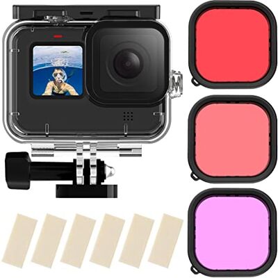TELESIN Adaptom Funda de Silicona para GoPro Hero 11 Black Azul TELESIN Adaptom Funda de Silicona para GoPro Hero 11 Black Azul
