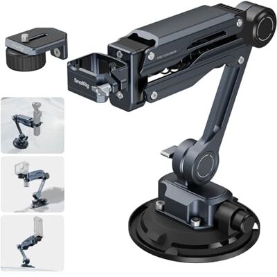 SMALLRIG Brazo Amortiguador Mini, Ventosa 4", Doble Muelle Hidraulica 5123 SMALLRIG Brazo Amortiguador Mini, Ventosa 4", Doble Muelle Hidraulica 5123