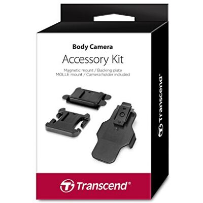 Transcend Accessory Kit para Bodycam TS-32GDPB20A, Incluye Clip de Montaje magnético, Montura MOLLE y Montura para cámara TS-DBK2 Transcend Accessory Kit para Bodycam TS-32GDPB20A, Incluye Clip de Montaje magnético, Montura MOLLE y Montura para cámara TS-DBK2