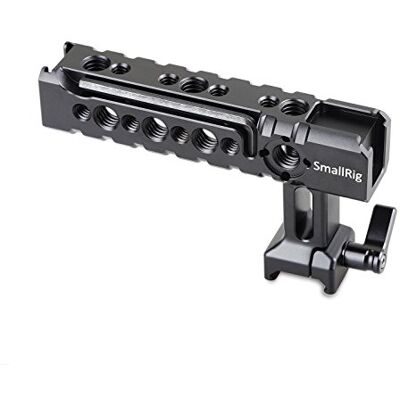 SMALLRIG NATO Handle para Cámara Cage, Top Handle 1955 Mango con NATO Clamp para Jaula Camera, Liberación Rápida SMALLRIG NATO Handle para Cámara Cage, Top Handle 1955 Mango con NATO Clamp para Jaula Camera, Liberación Rápida