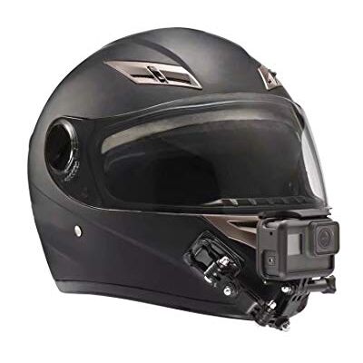 Lupholue Casco para Motocicleta Barbilla giratoria Kit de Montaje de rotación de pivotes de 3 vías Compatible with GoPro Hero 7, (2018), 6 5 4 3, Hero Black, Sesión, Xiaomi Yi, SJCAM Lupholue Casco para Motocicleta Barbilla giratoria Kit de Montaje de rotación de pivotes de 3 vías Compatible with GoPro Hero 7, (2018), 6 5 4 3, Hero Black, Sesión, Xiaomi Yi, SJCAM