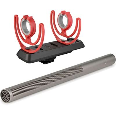 RØDE Micrófono direccional Rode NTG-3 + soporte para micrófono SM3-R RØDE Micrófono direccional Rode NTG-3 + soporte para micrófono SM3-R