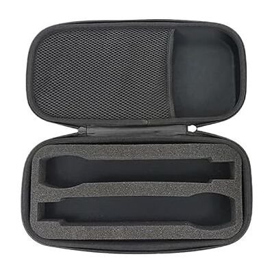TYJNVXNX Compatible con Rode Wireless GO II, estuche de transporte de almacenamiento de micrófono dual con espuma y parabrisas for viajes, camping, negocios(Black red bag) TYJNVXNX Compatible con Rode Wireless GO II, estuche de transporte de almacenamiento de micrófono dual con espuma y parabrisas for viajes, camping, negocios(Black red bag)