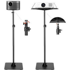 VEVOR Soporte Proyector Suelo Portátil, Altura Ajustable desde 720 a 1570 mm, 360° Rotación, Carga 5 kg, Compatible con Portátiles y Micrófonos para Reuniones Casa Oficina Cine al Aire Libre Escenario VEVOR Soporte Proyector Suelo Portátil, Altura Ajustable desde 720 a 1570 mm, 360° Rotación, Carga 5 kg, Compatible con Portátiles y Micrófonos para Reuniones Casa Oficina Cine al Aire Libre Escenario