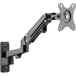 RICOO Soporte Monitor Pared Giratorio Inclinable Pantalla PC 17-27" (43-69cm) S4411 Brazo articulado Televisor LED LCD Curvo VESA 75x75-100x100 RICOO Soporte Monitor Pared Giratorio Inclinable Pantalla PC 17-27" (43-69cm) S4411 Brazo articulado Televisor LED LCD Curvo VESA 75x75-100x100